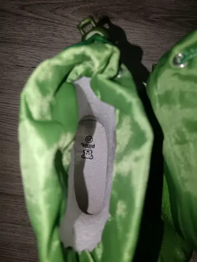 Botas verdes de lluvia infantiles - miniatura 3