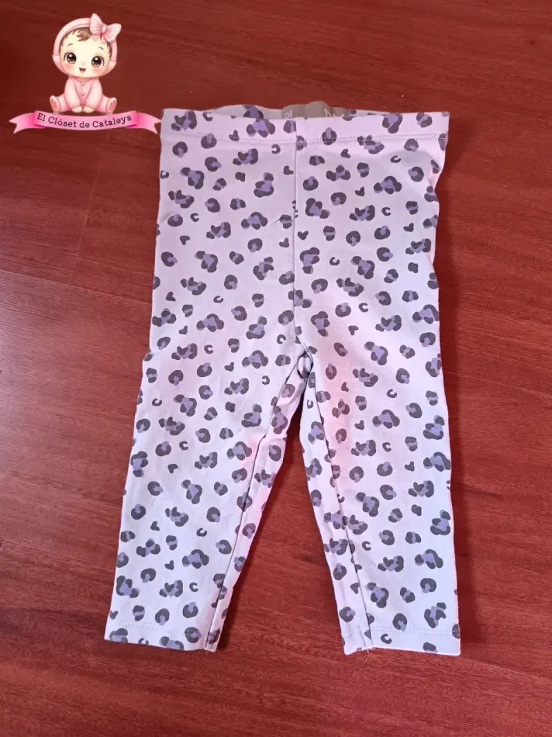 Leggings estampado leopardo niña
