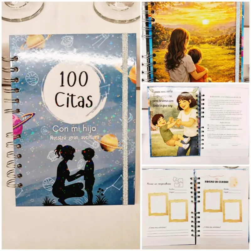 Cuaderno '100 citas con mi hijo' - 1