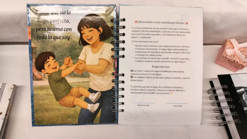 Cuaderno '100 citas con mi hijo' - 4
