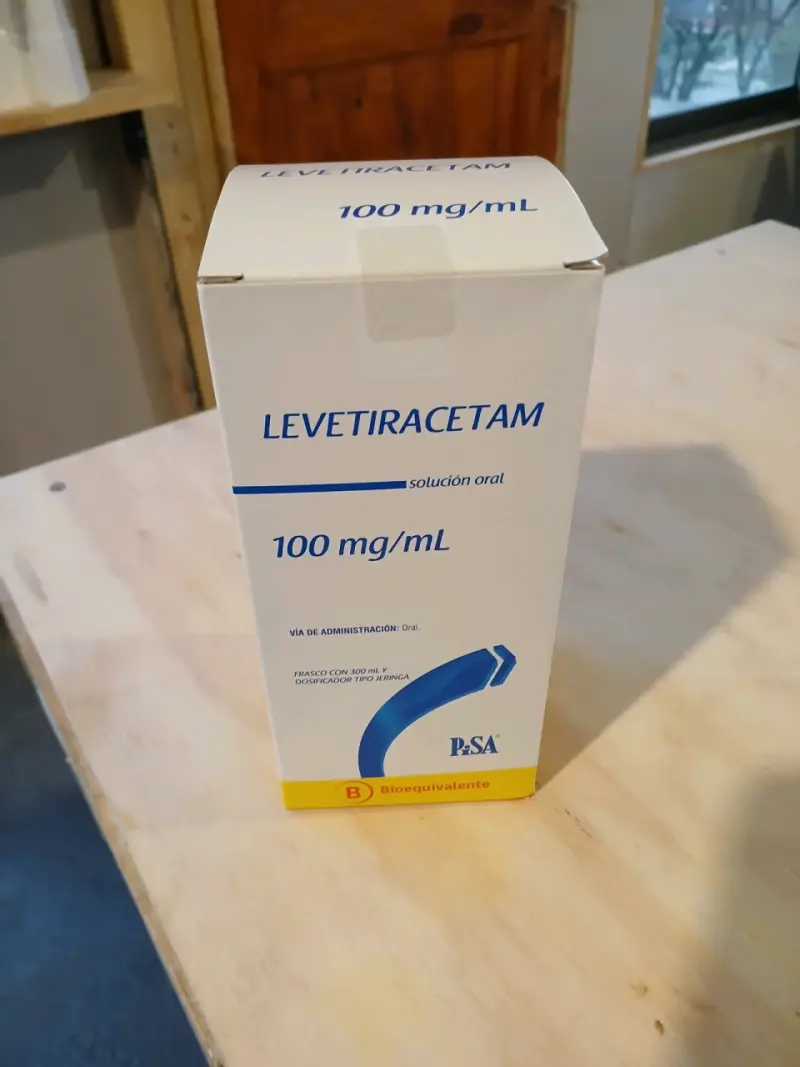 Jarabe contra la epilepsia. Levetiracetam. - 1