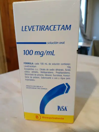 Jarabe contra la epilepsia. Levetiracetam. - miniatura 3