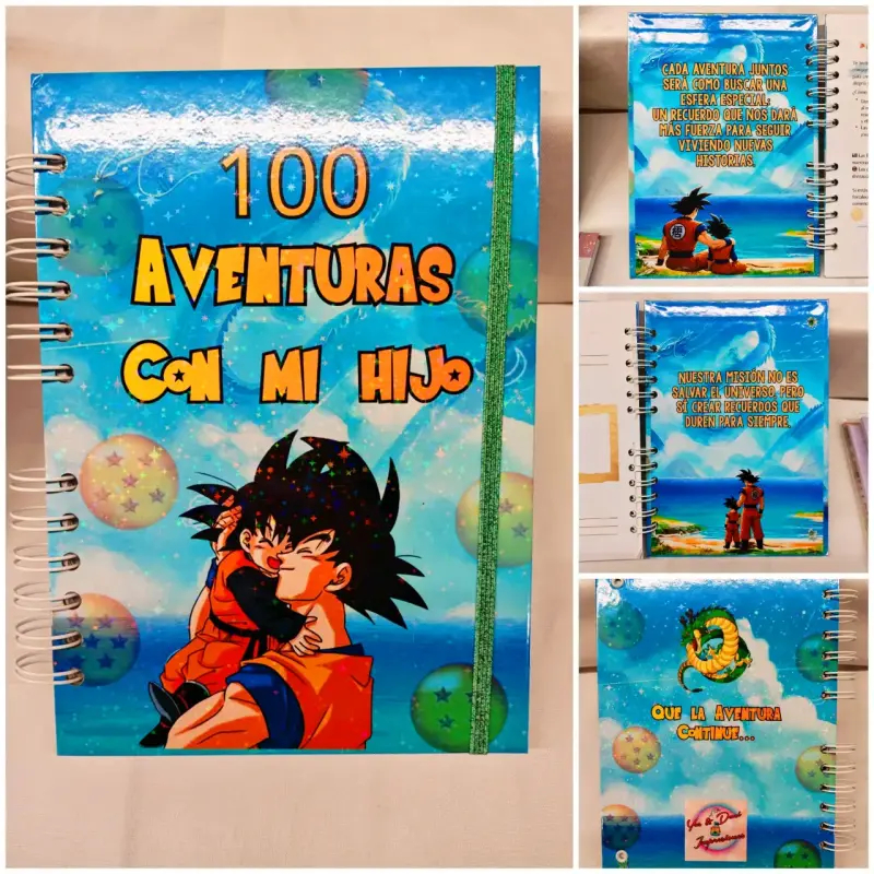 Cuaderno 100 aventuras con mi hijo - 1