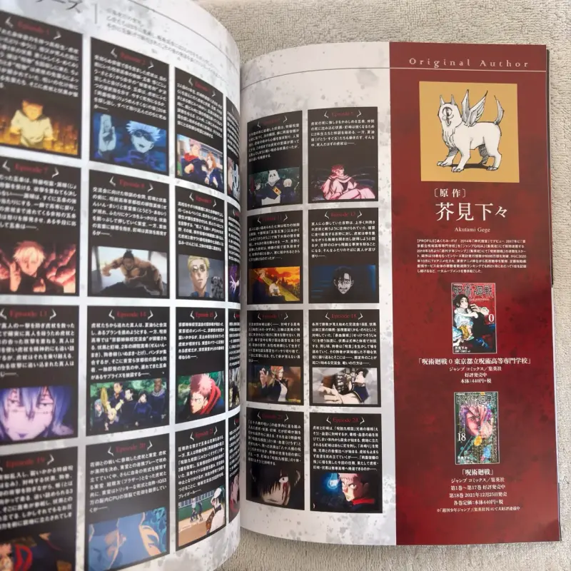 Jujutsu Kaisen 0 Pamphlet Oficial - Japonés - 5