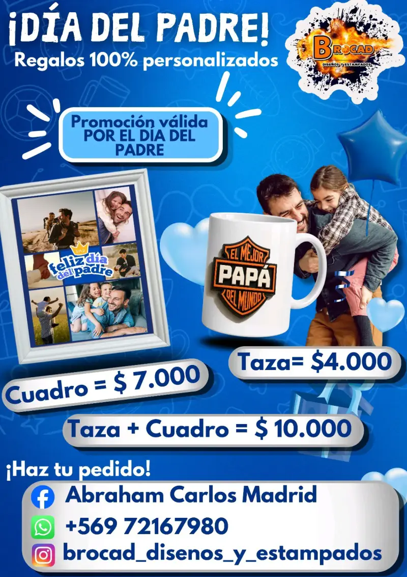 Pack Día del Padre: Taza y Cuadro - 1