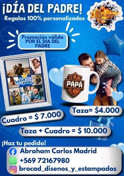 Pack Día del Padre: Taza y Cuadro - miniatura 1