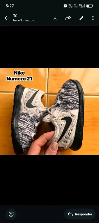 Zapatillas Nike infantiles negras - miniatura 3