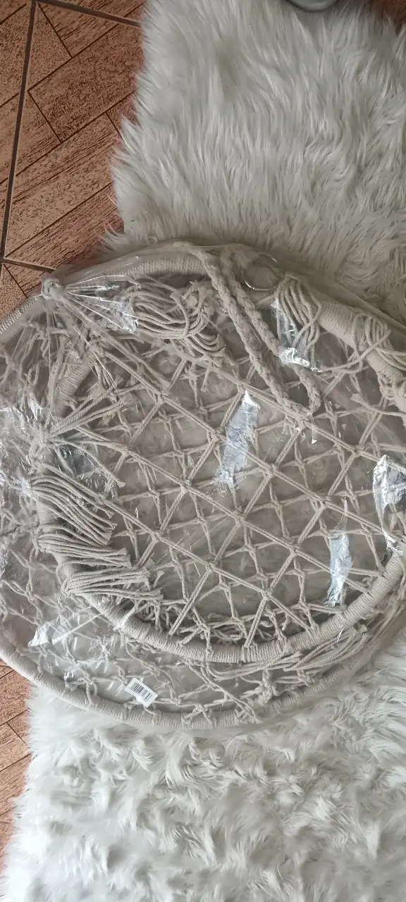 Silla colgante de macrame - 2