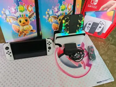 Consola Nintendo Switch OLED blanca - miniatura 2