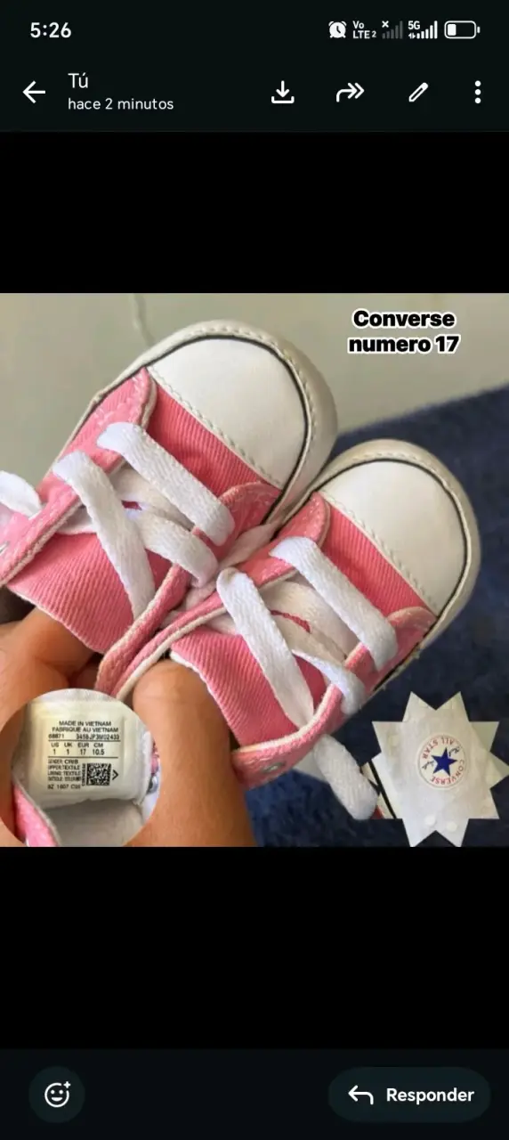 Zapatillas Nike niño talla 18.5 - 4