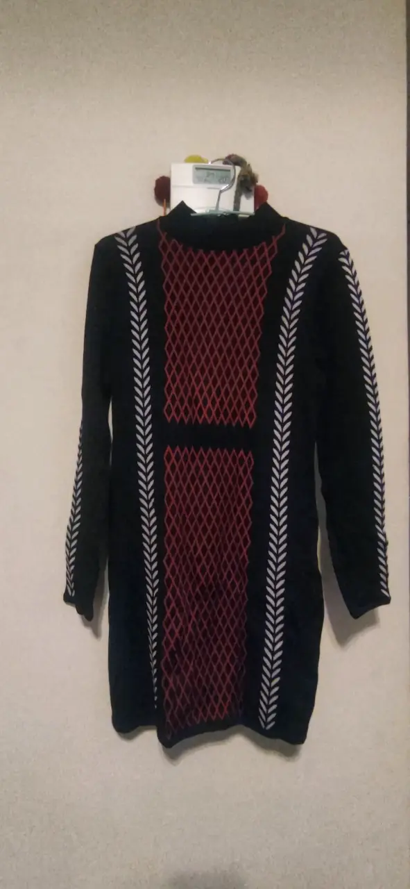 Vestido de hilo elasticado
