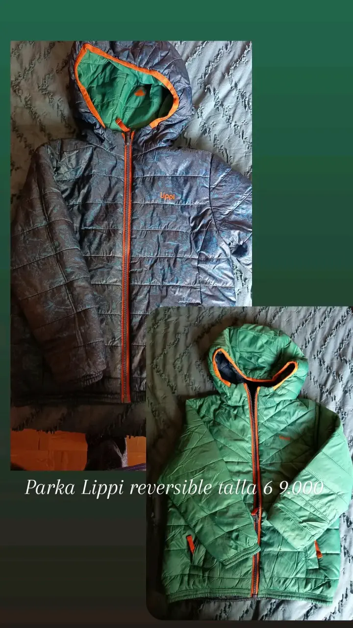 Parka Lippi reversible infantil talla 6 / 8