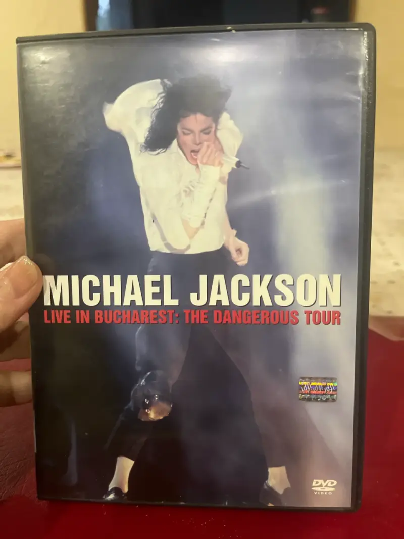 DVD Michael Jackson Live en Bucarest