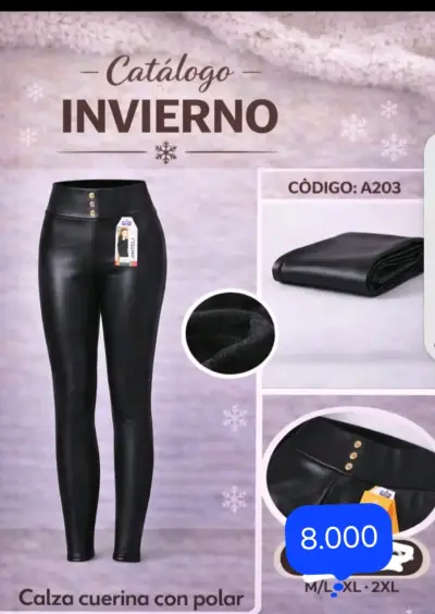 Pantalón de polar azul - miniatura 2