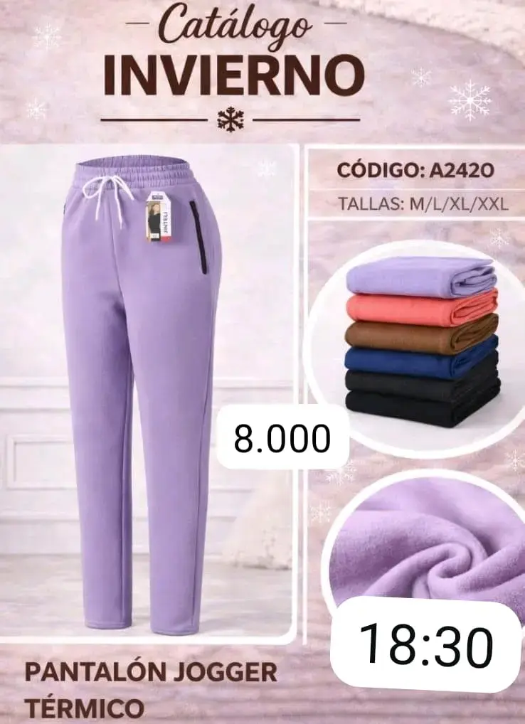 Pantalón de polar azul - 5