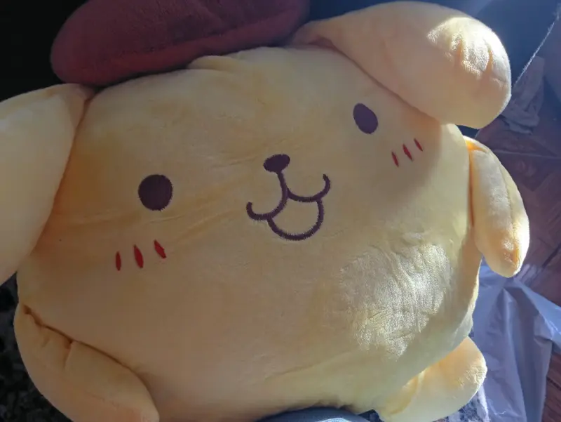 Cojín de peluche de pompompurin - 1
