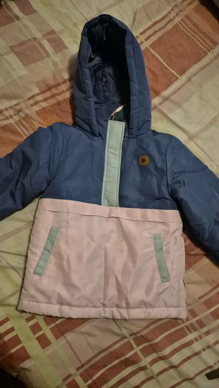 Chaqueta de invierno azul niña - 2