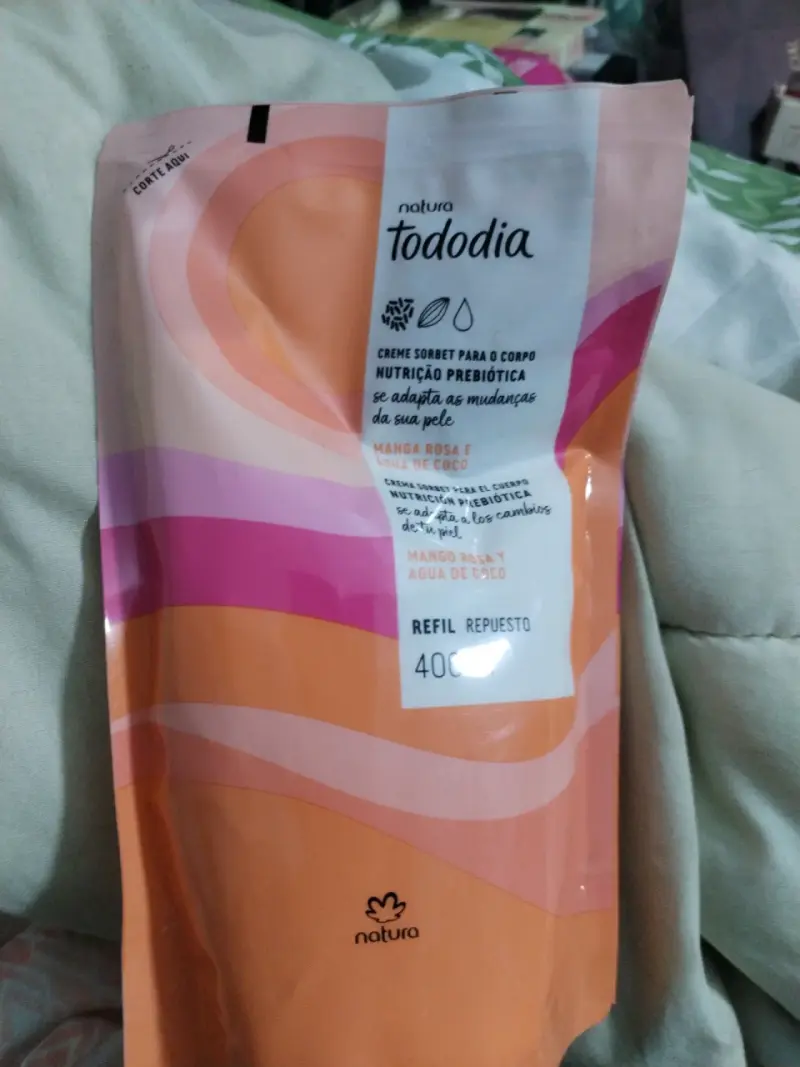 Crema corporal natura repuesto