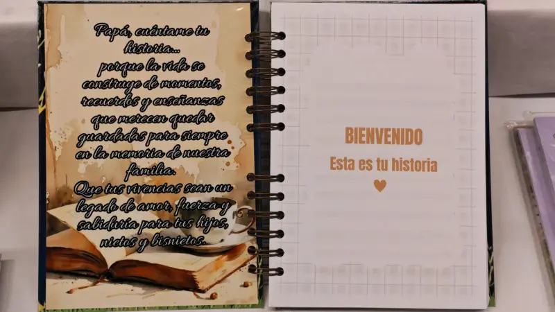 Cuaderno "Papá, cuéntame tu historia" - 3