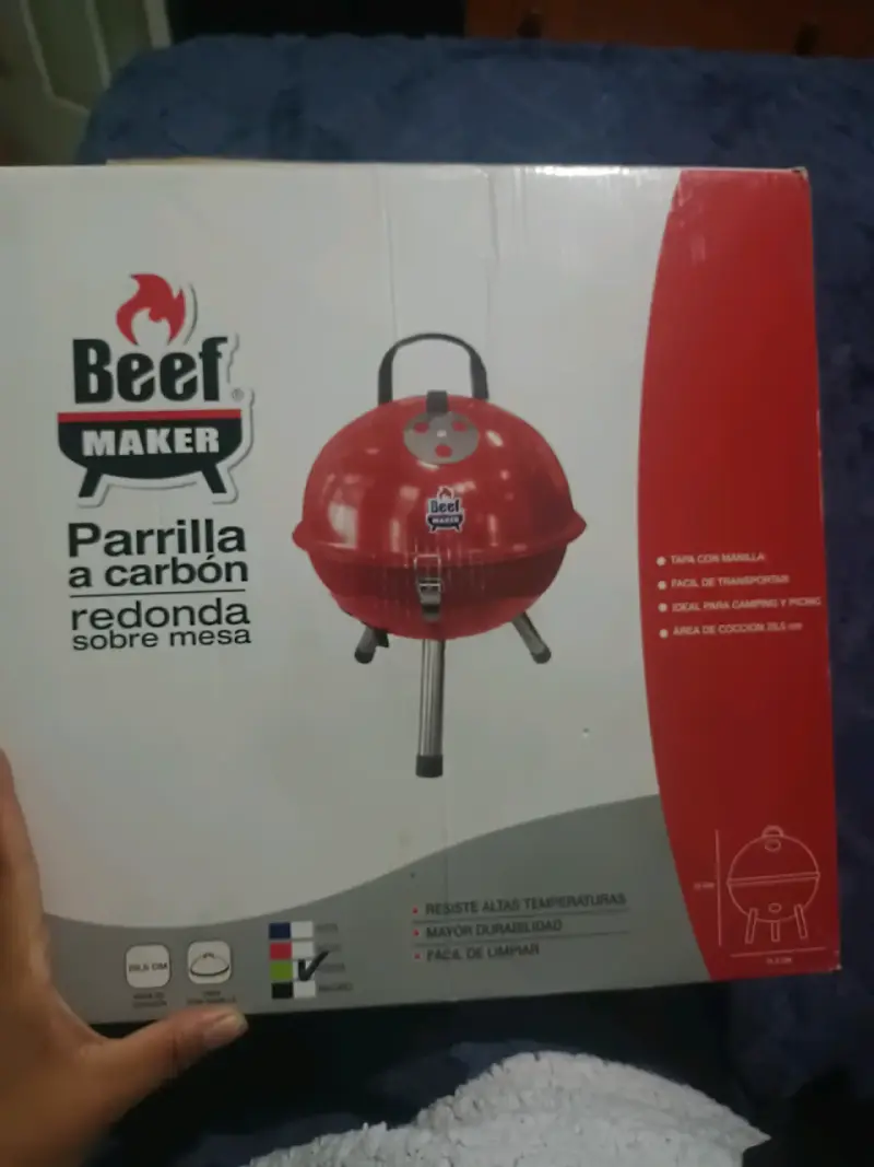 Parrilla a carbón Beef Maker