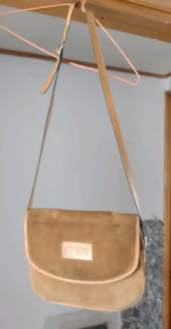 Cartera marrón estilo Kenzo - 2