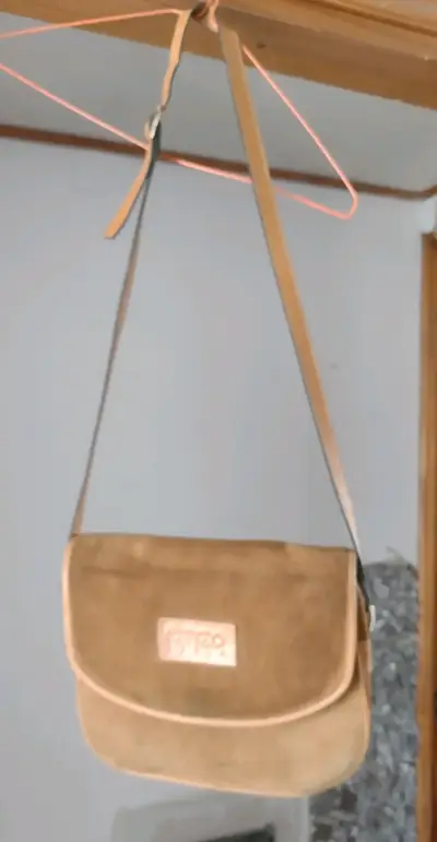 Cartera marrón estilo Kenzo - miniatura 2