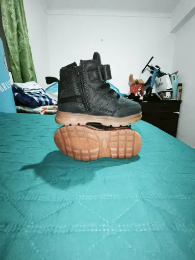 Botines azul marino de niño - miniatura 3