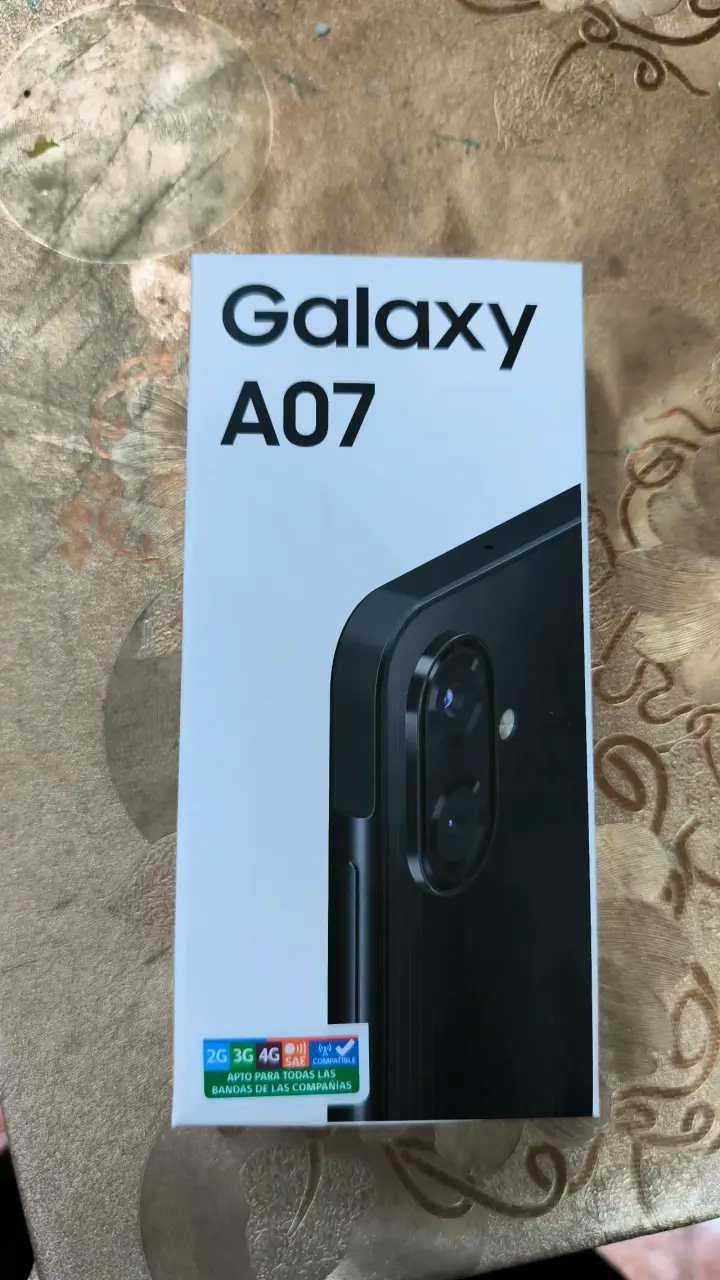 Smartphone Galaxy A07 nuevo