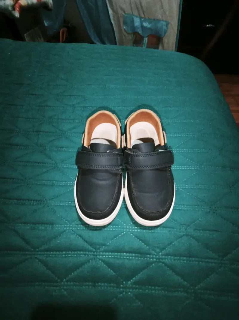 Zapatos infantiles azul oscuro - 2