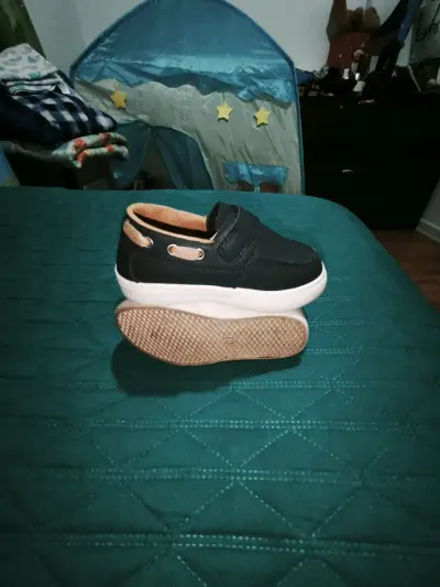 Zapatos infantiles azul oscuro - miniatura 3