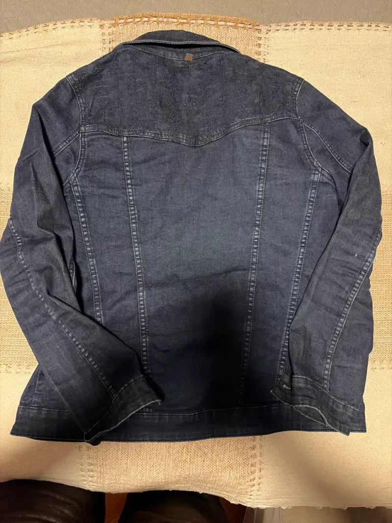 Chaqueta de mezclilla azul - 2