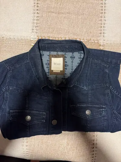 Chaqueta de mezclilla azul - miniatura 3