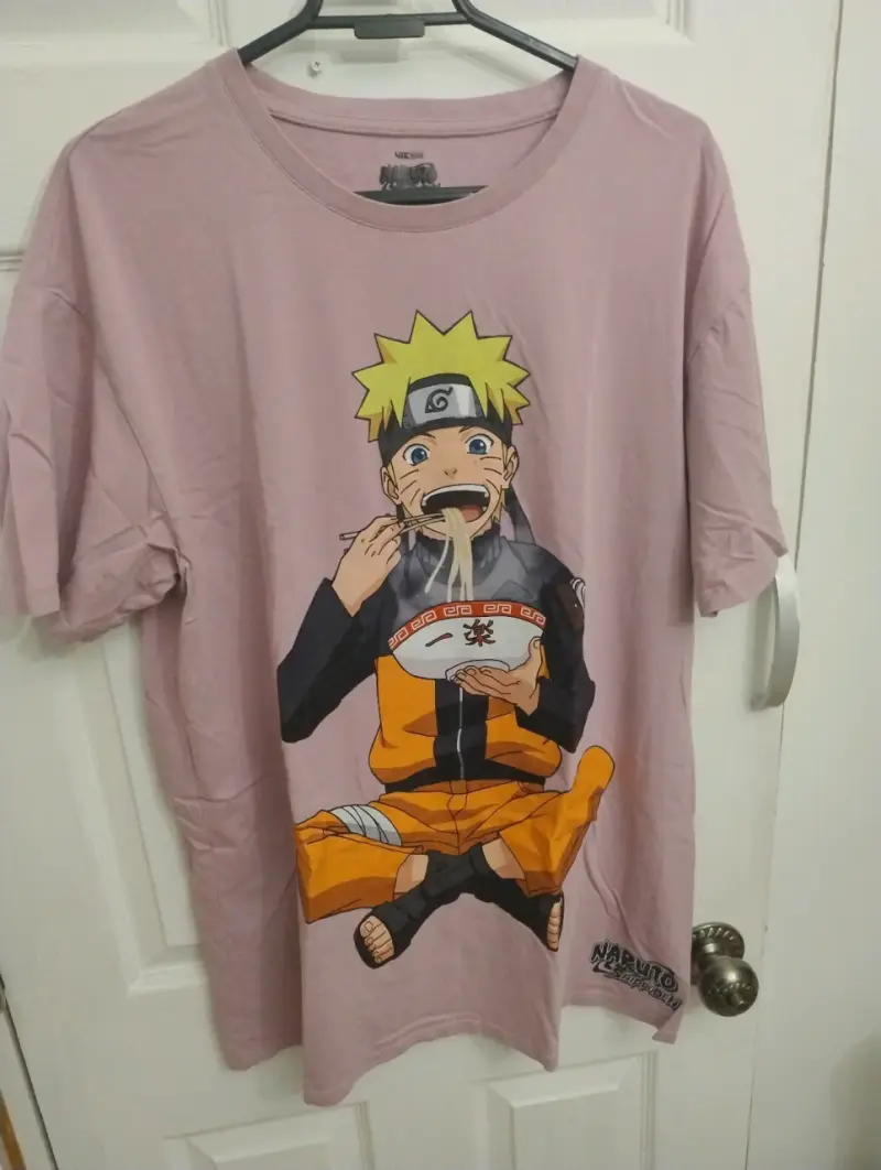 Polera rosa Naruto Shippuden - 1