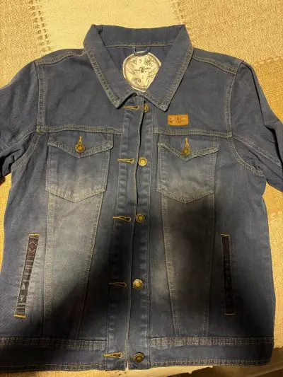 Chaqueta denim azul - miniatura 1