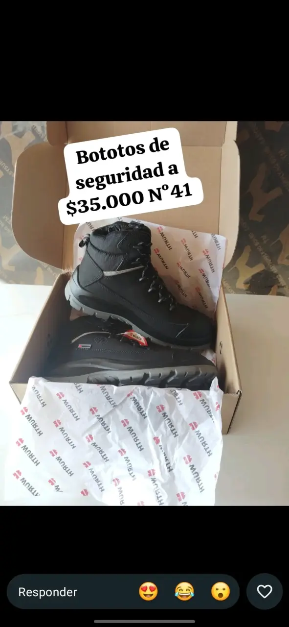Bototos de seguridad negros