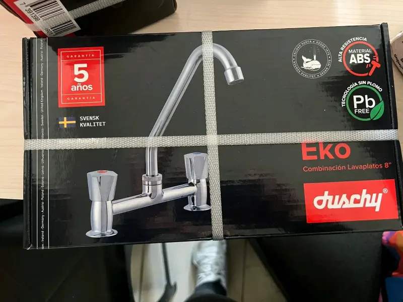 Grifo combi lavaplatos Duschy