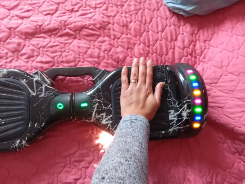 Hoverboard negro mármol - 4