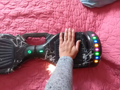 Hoverboard negro mármol - miniatura 4