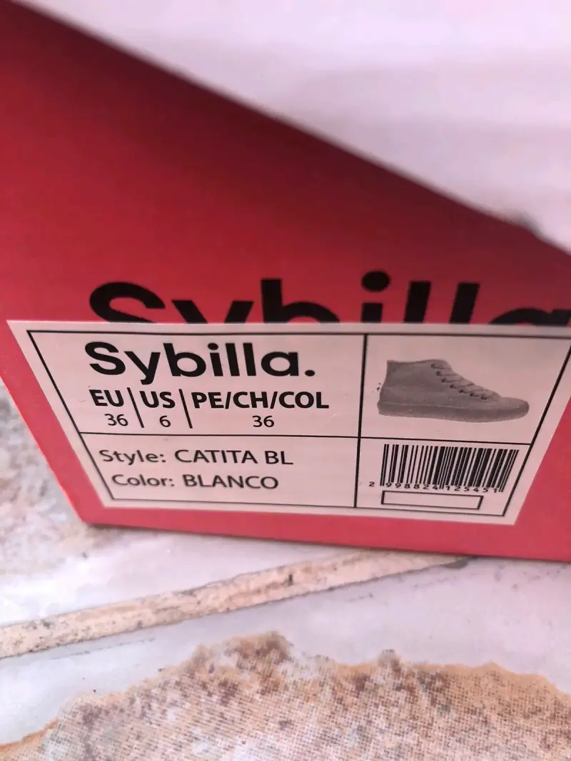 Zapatillas blancas Sybilla - 5