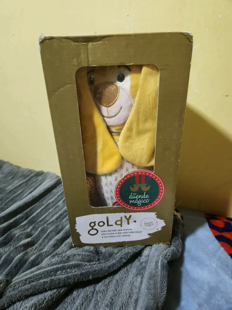 Peluche Goldy en caja original
