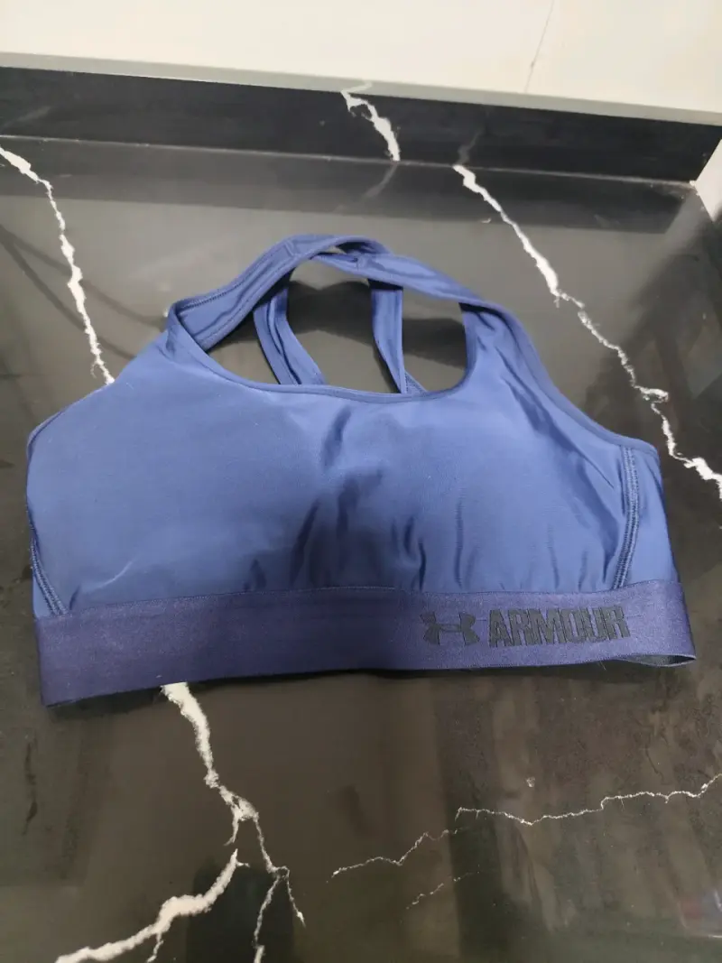 Top deportivo gris y coral - 2