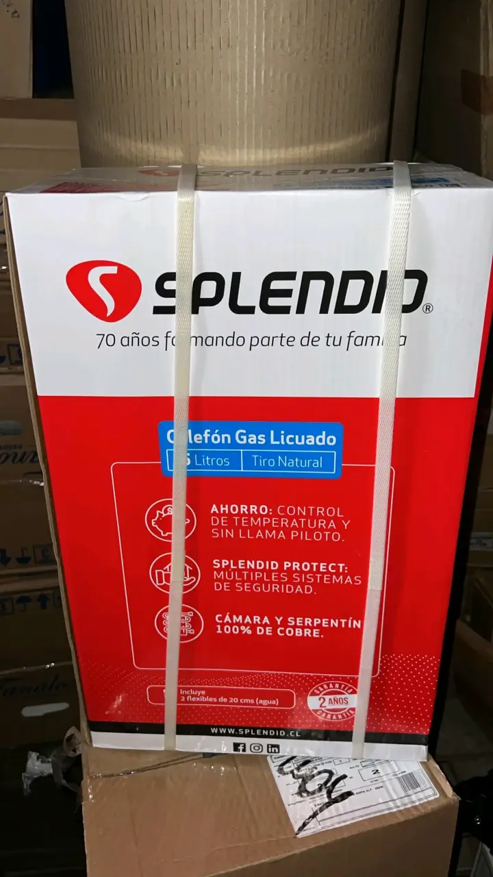 Calefón a gas SPLENDID 13 litros