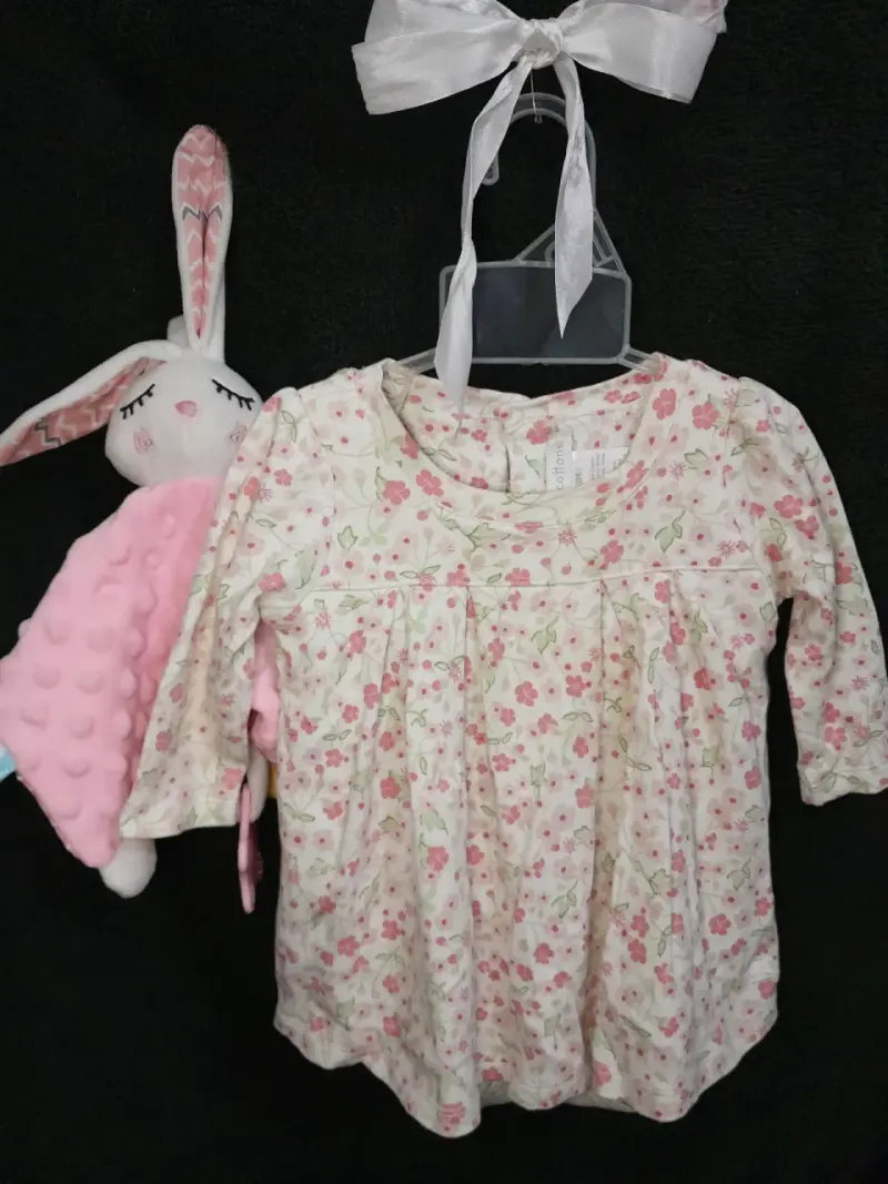 Vestido infantil floral