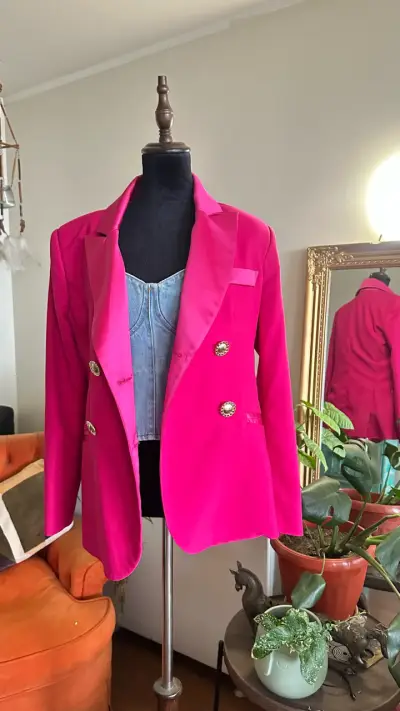 Blazer fucsia Nicoletta Valentina - miniatura 2