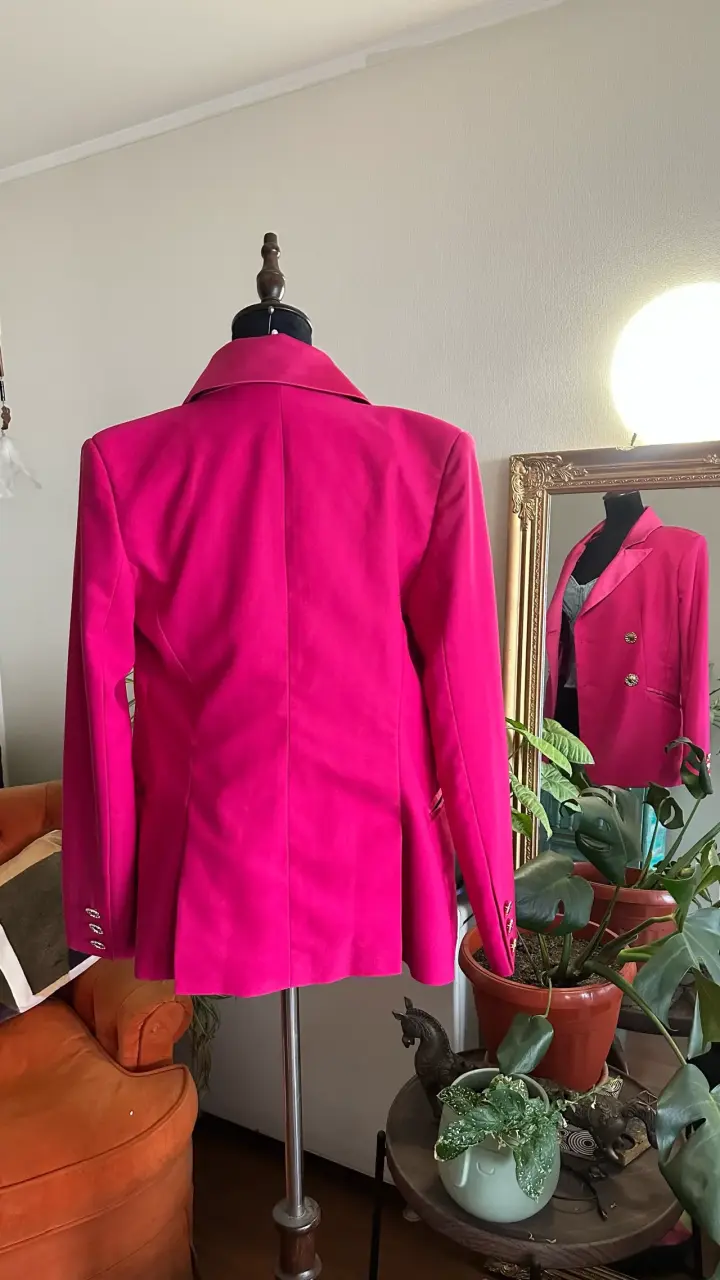 Blazer fucsia Nicoletta Valentina - 5