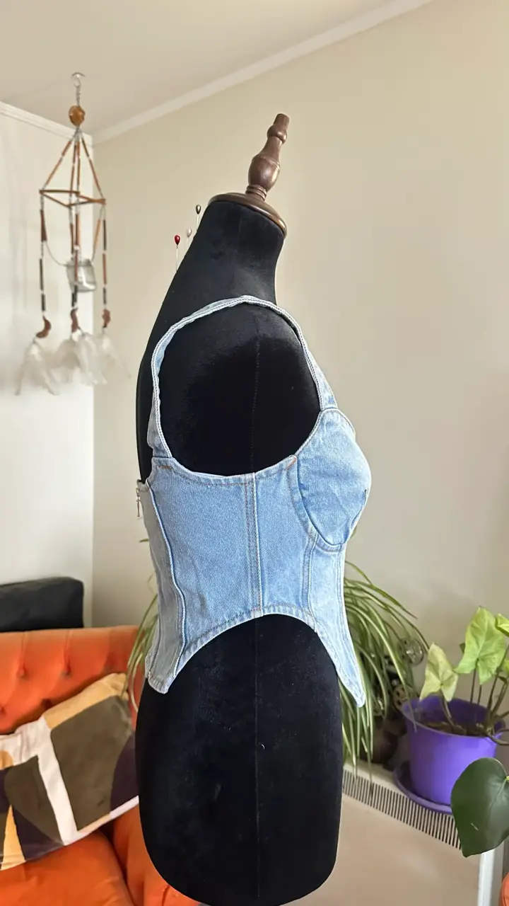 Corsé denim Nicoletta Valentina - 3