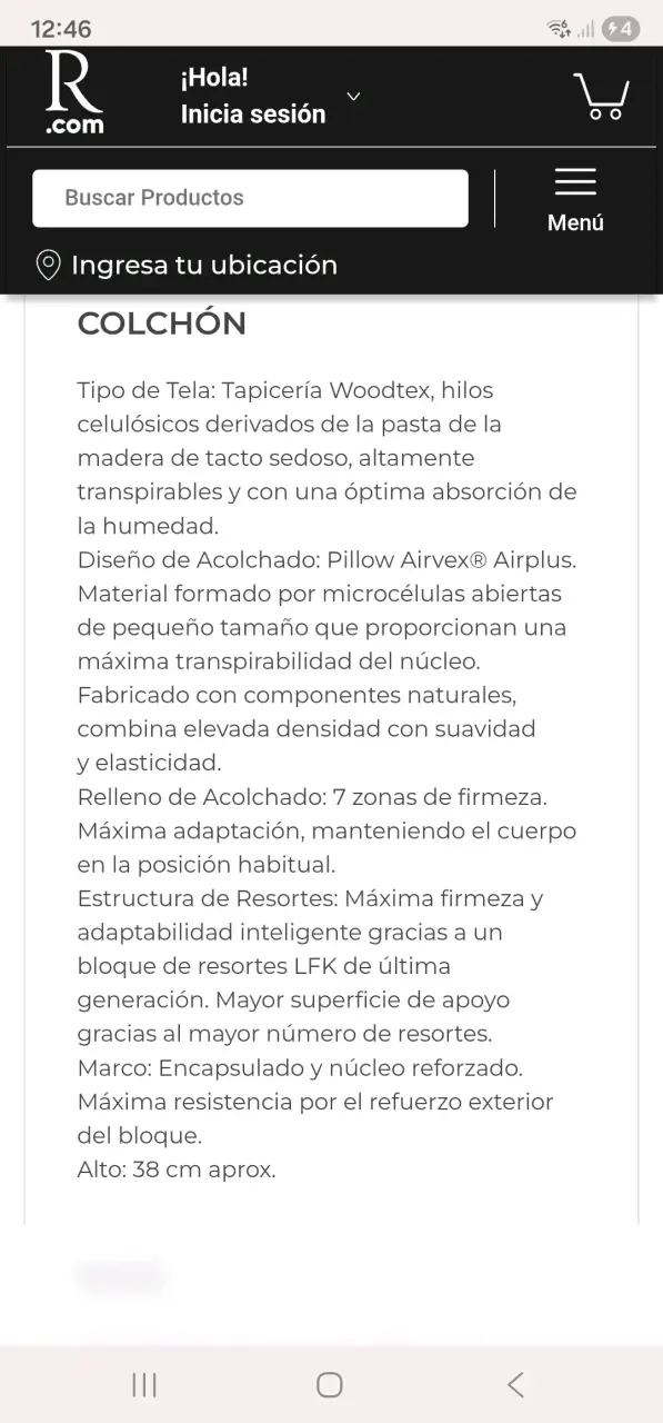 Colchón Flex - 6