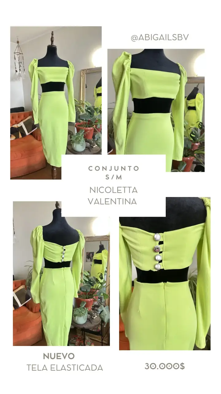 Conjunto verde Nicoletta Valentina - 1