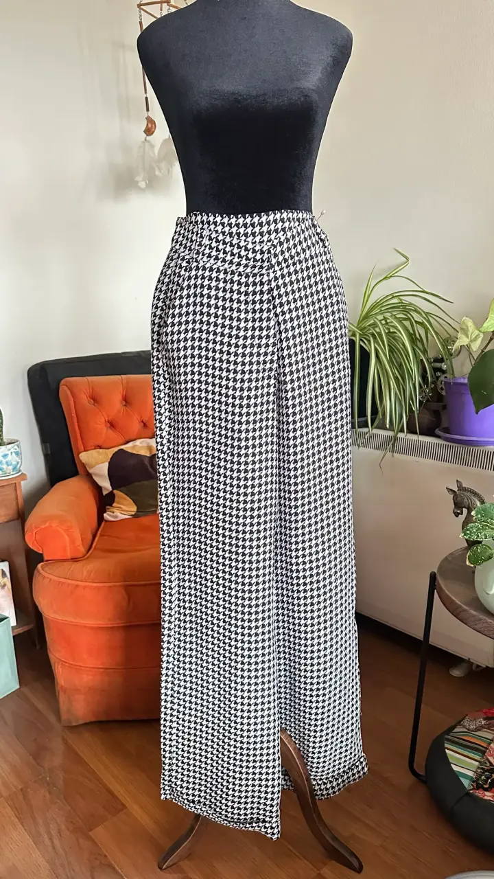 Pantalón pata de gallo Nicoletta - 2