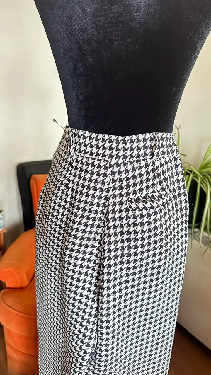 Pantalón pata de gallo Nicoletta - 5